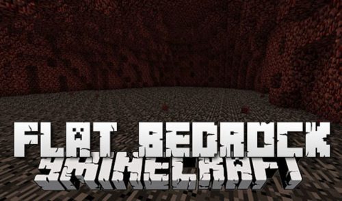 Flat Bedrock Mod (1.20.4, 1.19.2) – Make The World Have Flat Bedrock Thumbnail