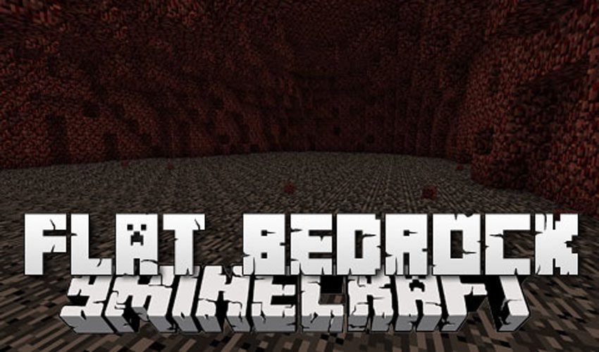 Flat Bedrock Mod (1.20.4, 1.19.2) - Make The World Have Flat Bedrock 1