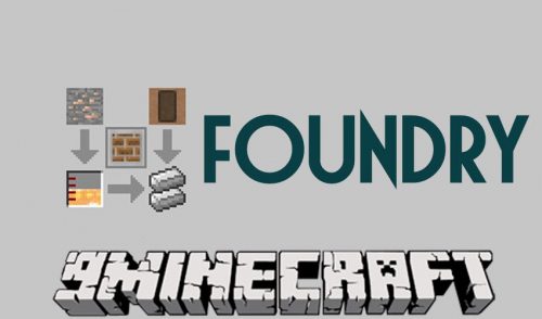 Foundry Mod 1.12.2, 1.10.2 (Melting and Casting with Metal) Thumbnail