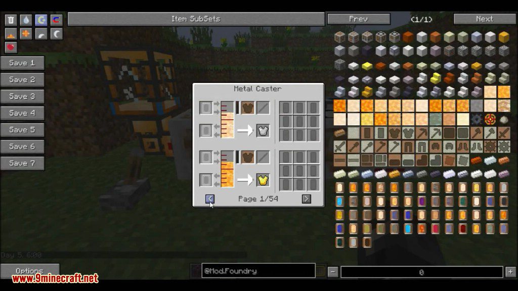 Foundry Mod 1.12.2, 1.10.2 (Melting and Casting with Metal) 12