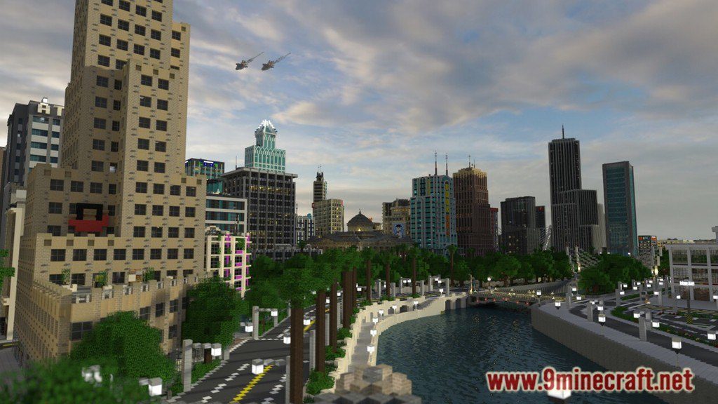 Greenfield Map 1.12.2, 1.11.2 for Minecraft 4