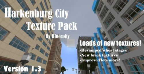 Harkenburg City Resource Pack 1.11.2, 1.10.2 Thumbnail