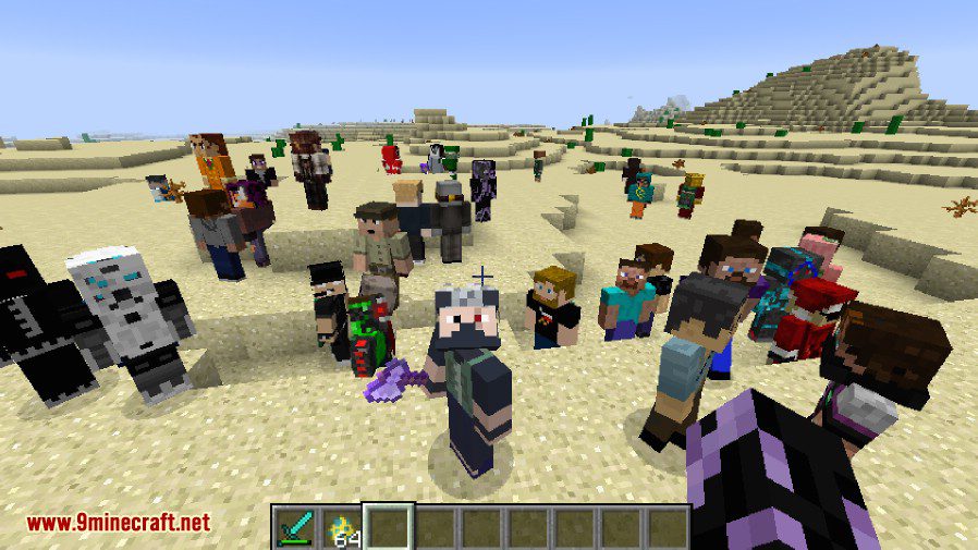 Headcrumbs Mod 1.12.2, 1.11.2 (Youtuber, Mobs Heads) 7