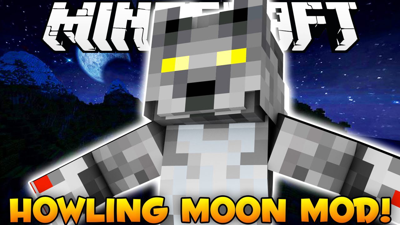 Howling Moon Mod 1.12.2, 1.11.2 (Become a Werewolf) 1