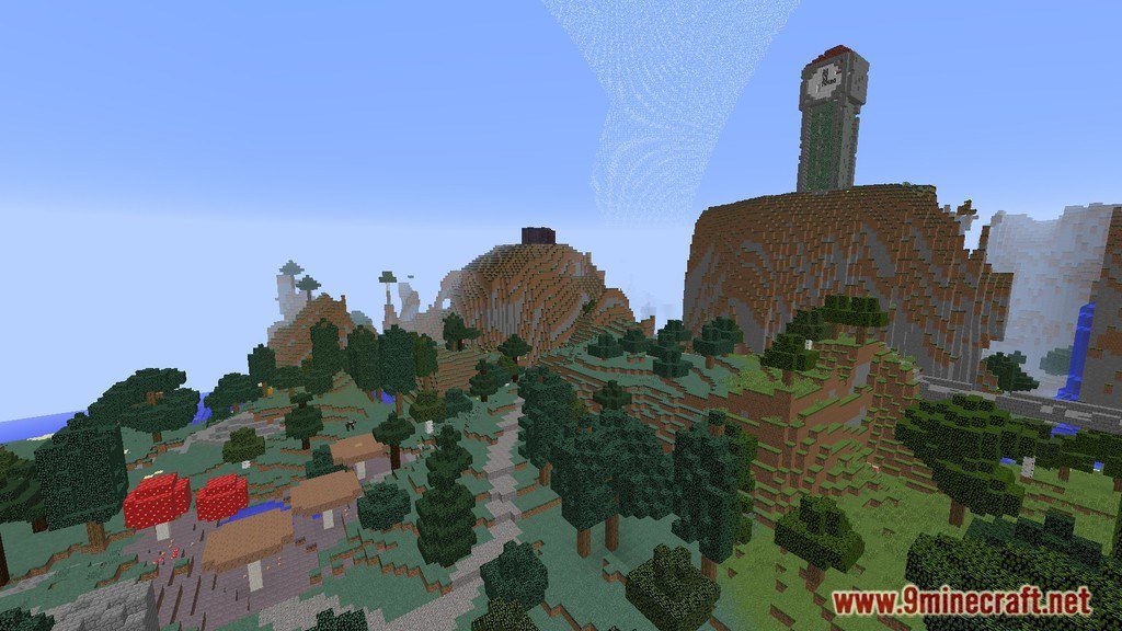 Hunger Games Map 1.12.2, 1.11.2 for Minecraft 4