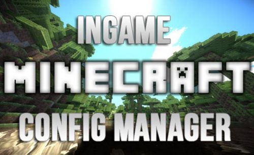 InGame Config Manager Mod 1.12.2, 1.11.2 (Modify Your Config Ingame) Thumbnail