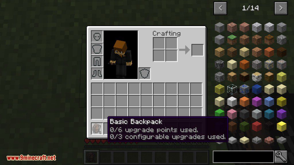 Iron Backpacks Mod 1.12.2, 1.11.2 (Crazy Upgrades) 3