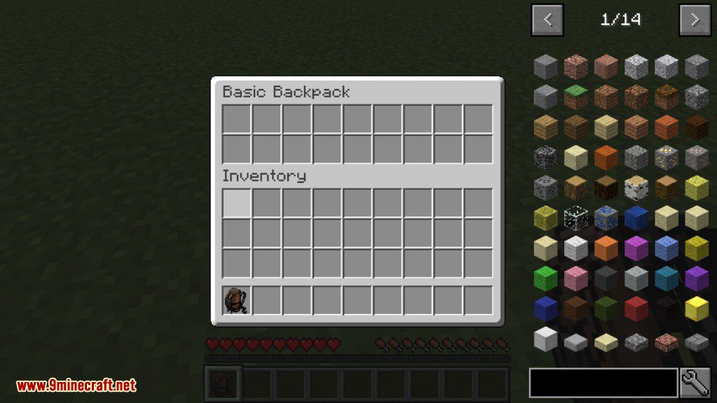 Iron Backpacks Mod 1.12.2, 1.11.2 (Crazy Upgrades) 4