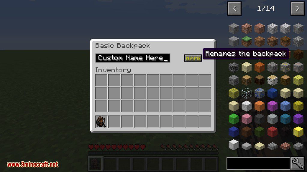 Iron Backpacks Mod 1.12.2, 1.11.2 (Crazy Upgrades) 5