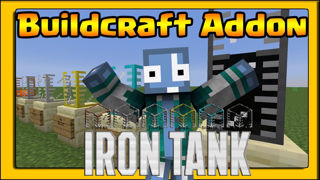 Iron Tanks Mod 1.12.2, 1.11.2 (Expanding Buildcraft Tanks) 1