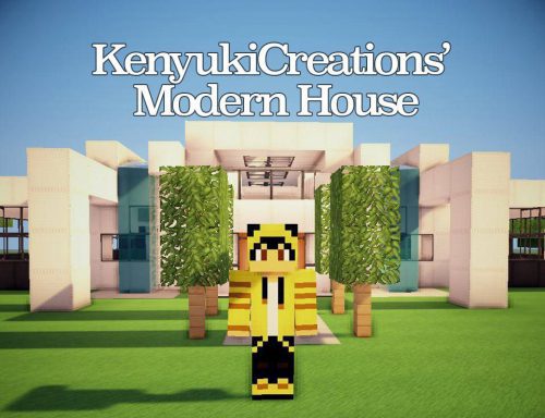 KenyukiCreations’ Modern House Map 1.12.2, 1.11.2 for Minecraft Thumbnail