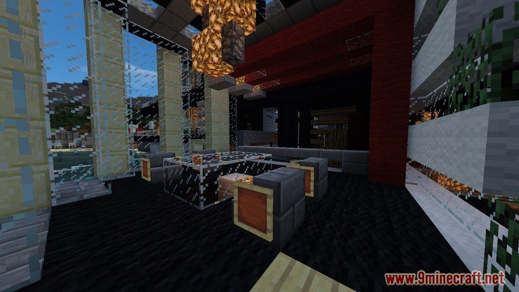 Luxurious Modern House 2 Map 1.12.2, 1.11.2 for Minecraft 5