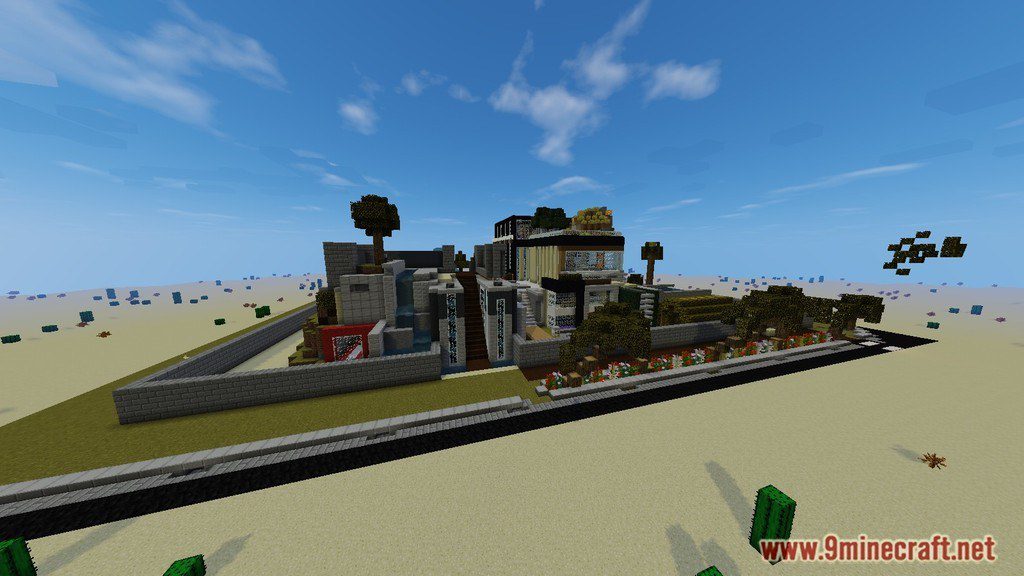 Luxurious Modern House Map 1.12.2, 1.11.2 for Minecraft 2