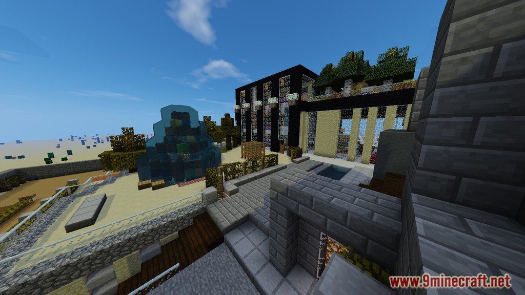 Luxurious Modern House Map 1.12.2, 1.11.2 for Minecraft 4