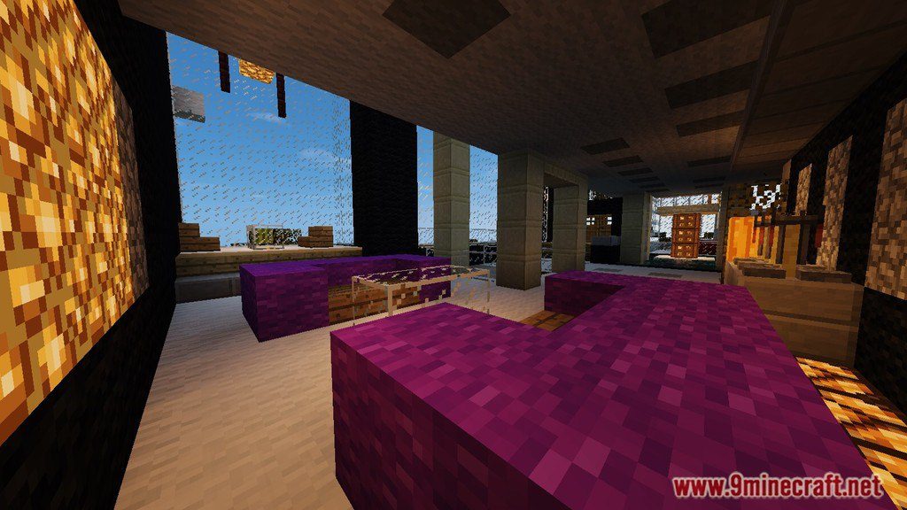 Luxurious Modern House Map 1.12.2, 1.11.2 for Minecraft 6