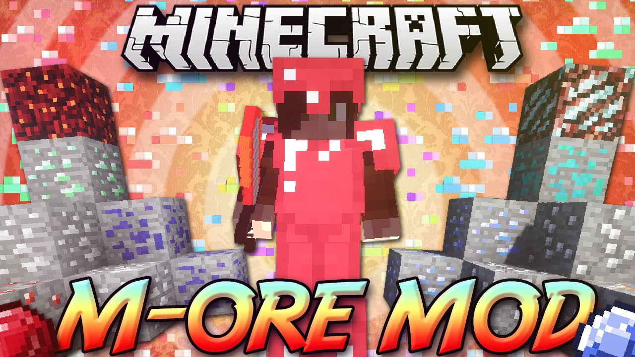 M-Ore Mod 1.10.2, 1.7.10 (Epic Fights with Uranium Creepers) 1