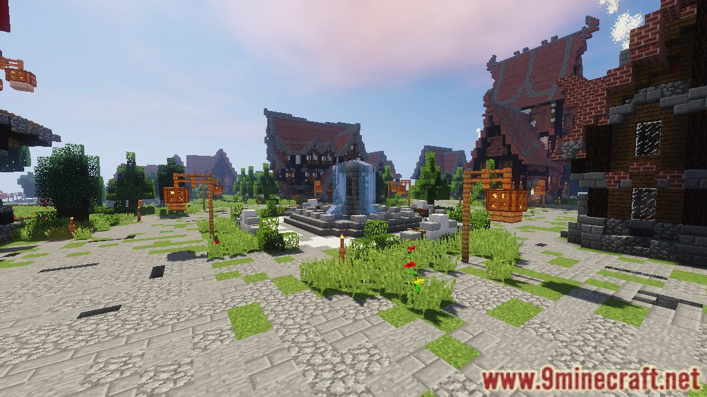 Medieval Town Map Pack 1.12.2, 1.11.2 for Minecraft 2