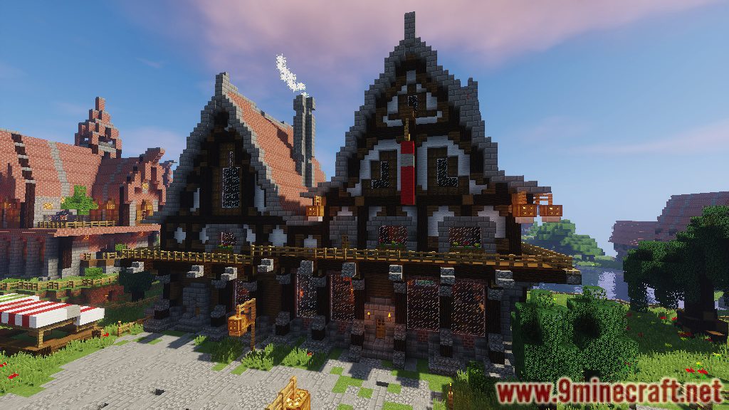 Medieval Town Map Pack 1.12.2, 1.11.2 for Minecraft 3