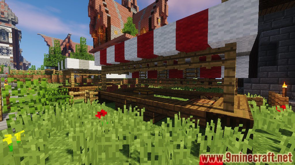 Medieval Town Map Pack 1.12.2, 1.11.2 for Minecraft 4
