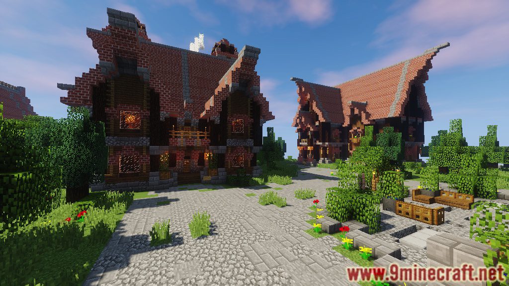 Medieval Town Map Pack 1.12.2, 1.11.2 for Minecraft 5