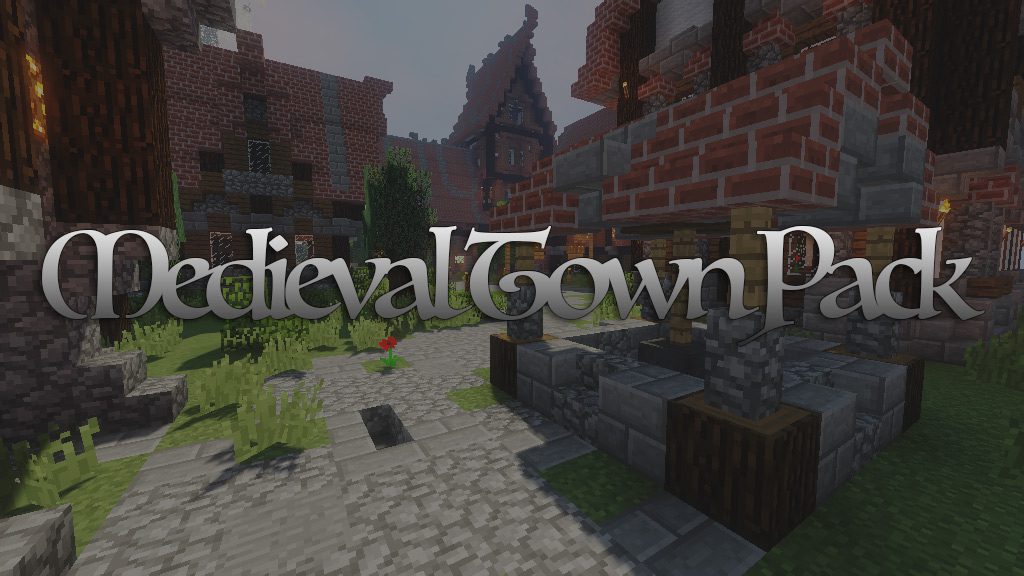 Medieval Town Map Pack 1.12.2, 1.11.2 for Minecraft 1