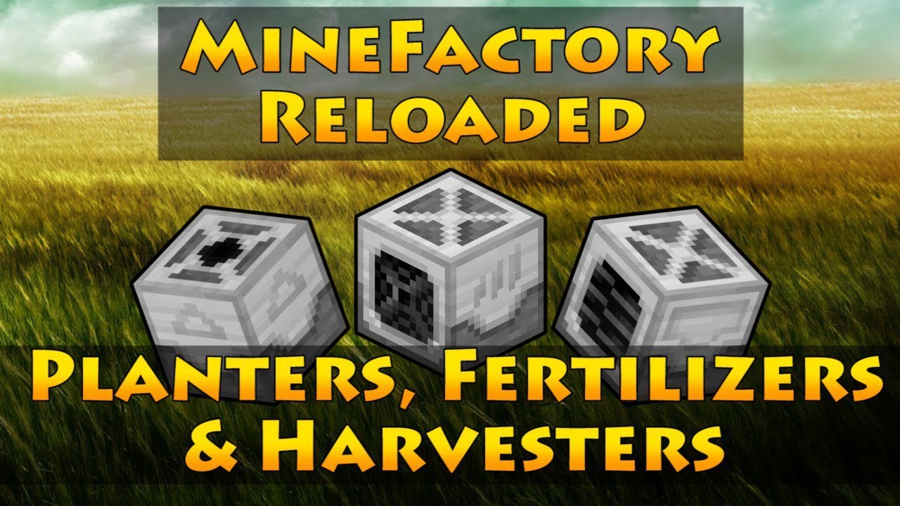 MineFactory Reloaded Mod 1.10.2, 1.7.10 (Many Machines, Automating Tasks) 12