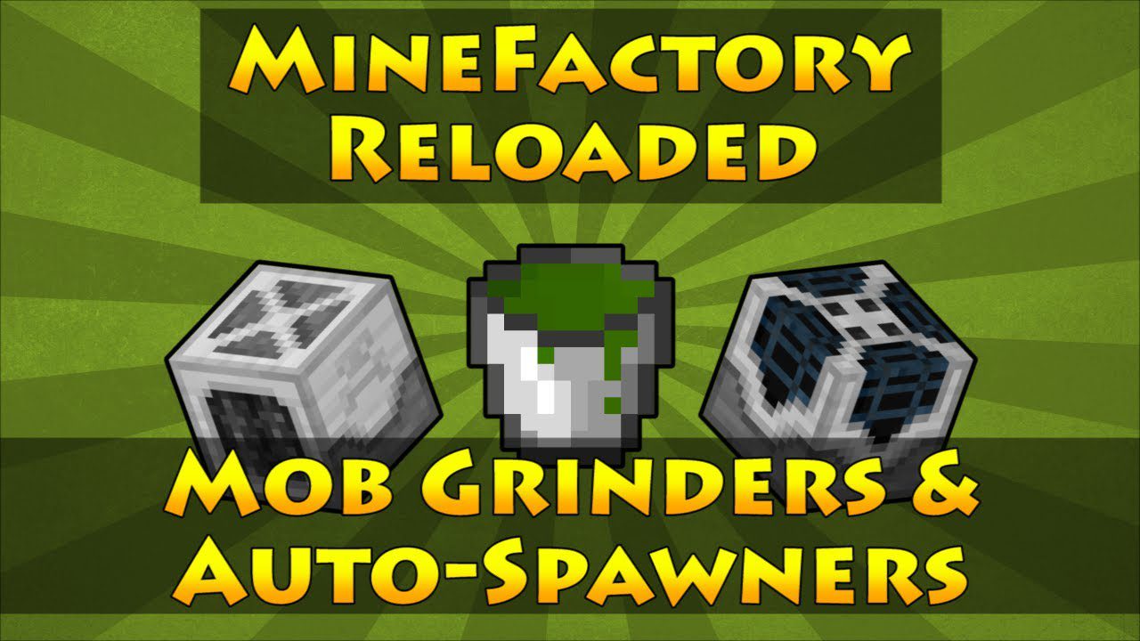 MineFactory Reloaded Mod 1.10.2, 1.7.10 (Many Machines, Automating Tasks) 13