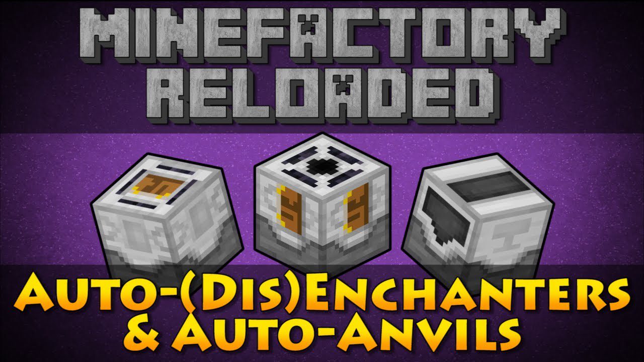 MineFactory Reloaded Mod 1.10.2, 1.7.10 (Many Machines, Automating Tasks) 24