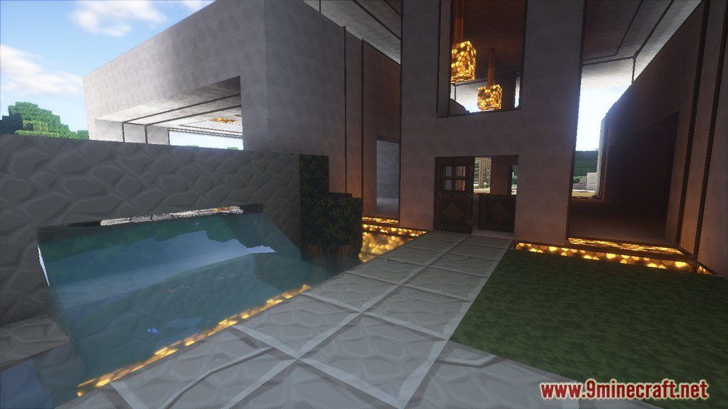 Minecraft Modern House Map 1.12.2, 1.11.2 for Minecraft 3