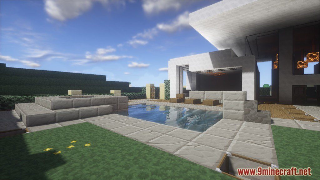 Minecraft Modern House Map 1.12.2, 1.11.2 for Minecraft 4