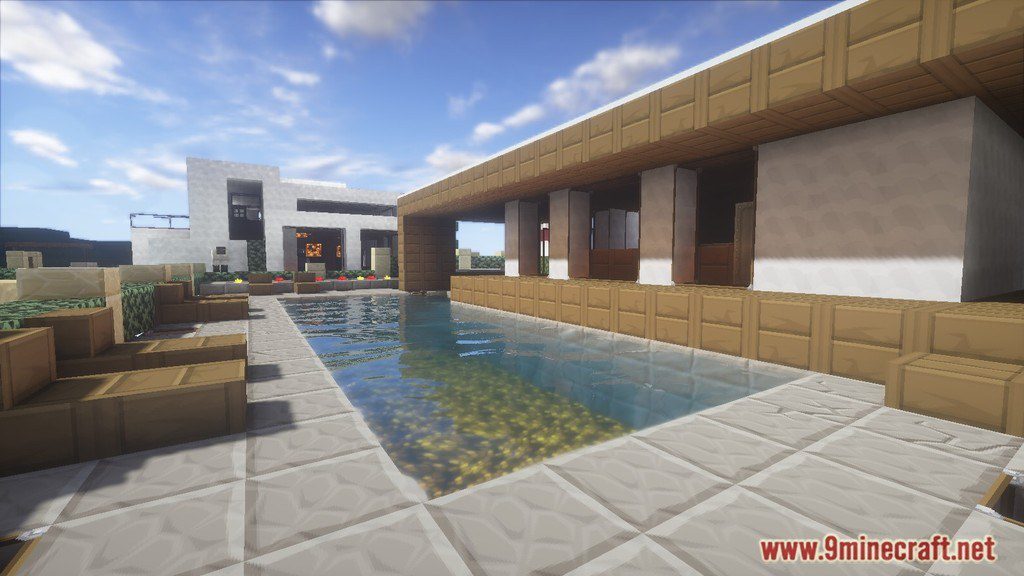 Minecraft Modern House Map 1.12.2, 1.11.2 for Minecraft 6