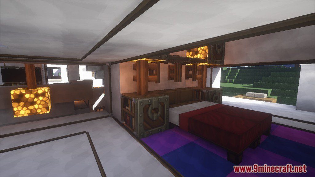 Minecraft Modern House Map 1.12.2, 1.11.2 for Minecraft 10