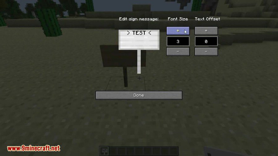 MoarSigns Mod 1.12.2, 1.11.2 (Emerald, Diamond Signs) 12