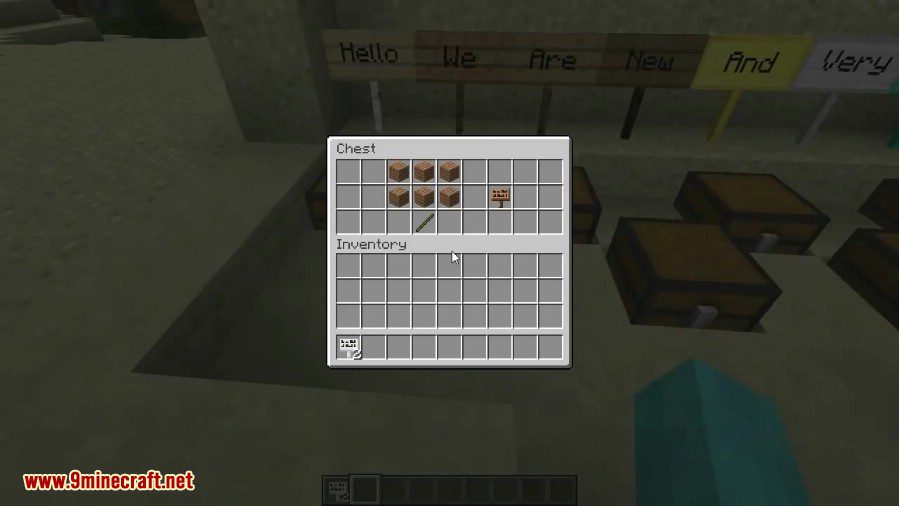 MoarSigns Mod 1.12.2, 1.11.2 (Emerald, Diamond Signs) 13