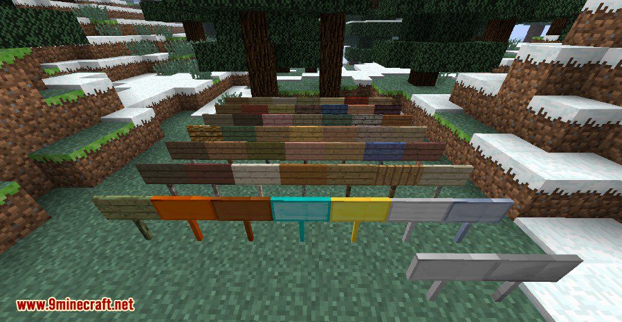 MoarSigns Mod 1.12.2, 1.11.2 (Emerald, Diamond Signs) 14