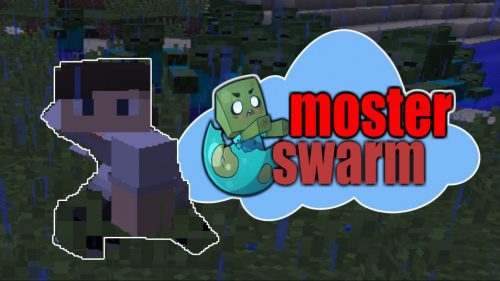 Monster Swarm Mod 1.12.2, 1.8.9 (Aggressive AI for Monsters) Thumbnail