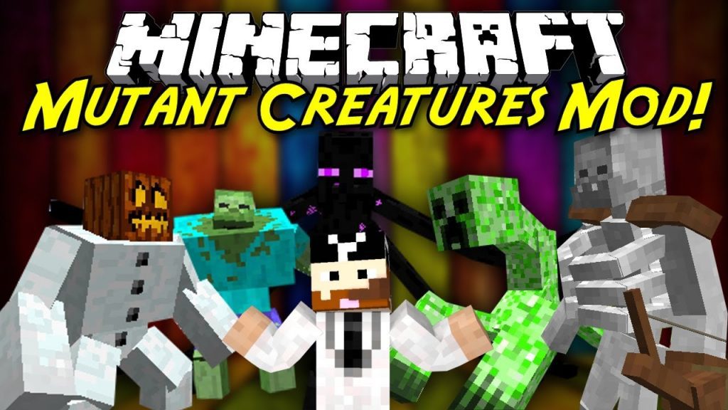 Mutant Creatures Mod 1.7.10 (Giant Monsters) 1