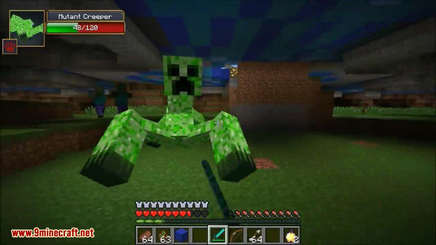 Mutant Creatures Mod 1.7.10 (Giant Monsters) 6