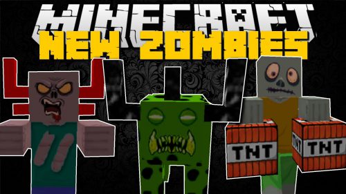 New Zombie Mod 1.8.9 (Defend and Fight Off Evil Zombies) Thumbnail