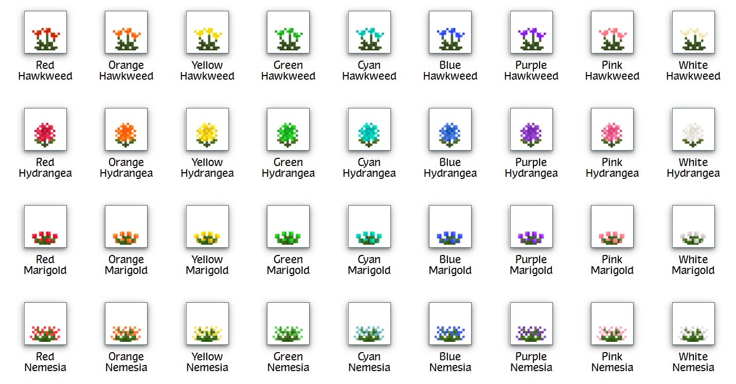 Plant Mega Pack Mod 1.12.2, 1.7.10 (Hundreds of New Plants) 18