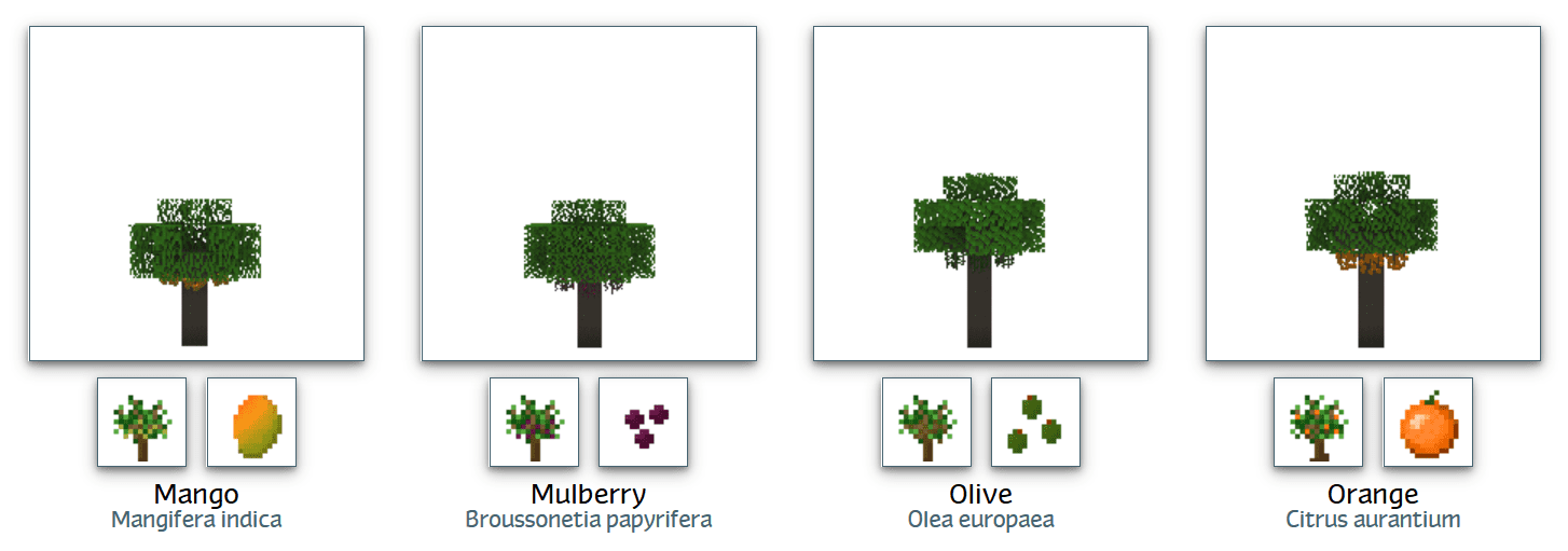 Plant Mega Pack Mod 1.12.2, 1.7.10 (Hundreds of New Plants) 48