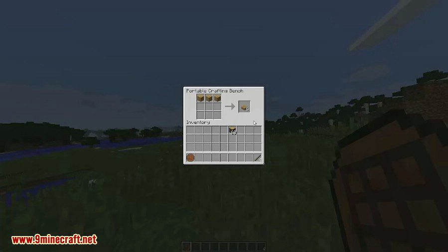 Portable Craft Bench Mod 1.12.2, 1.11.2 (Portable Workbench) 10