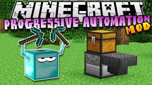 Progressive Automation Mod 1.12.2, 1.11.2 (Automated Mining) Thumbnail