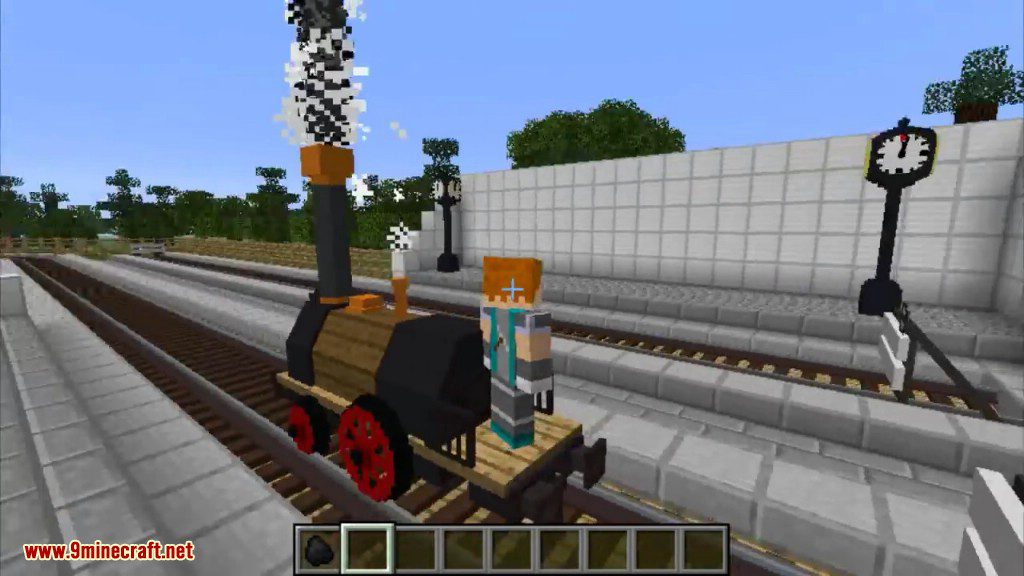 Rails of War Mod 1.12.2, 1.7.10 (Full-Sized Railways) 18