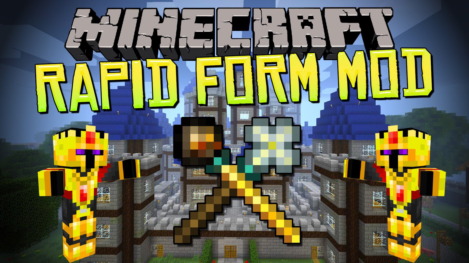 RapidForm Mod 1.11.2, 1.10.2 (Building and Creation Wands) 1
