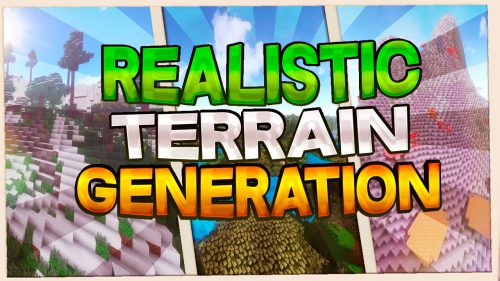 Realistic Terrain Generation Mod 1.12.2, 1.10.2 (Realistic World) Thumbnail