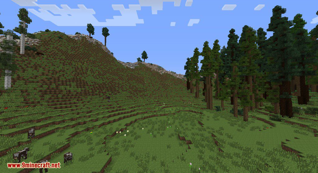 Realistic Terrain Generation Mod 1.12.2, 1.10.2 (Realistic World) 17