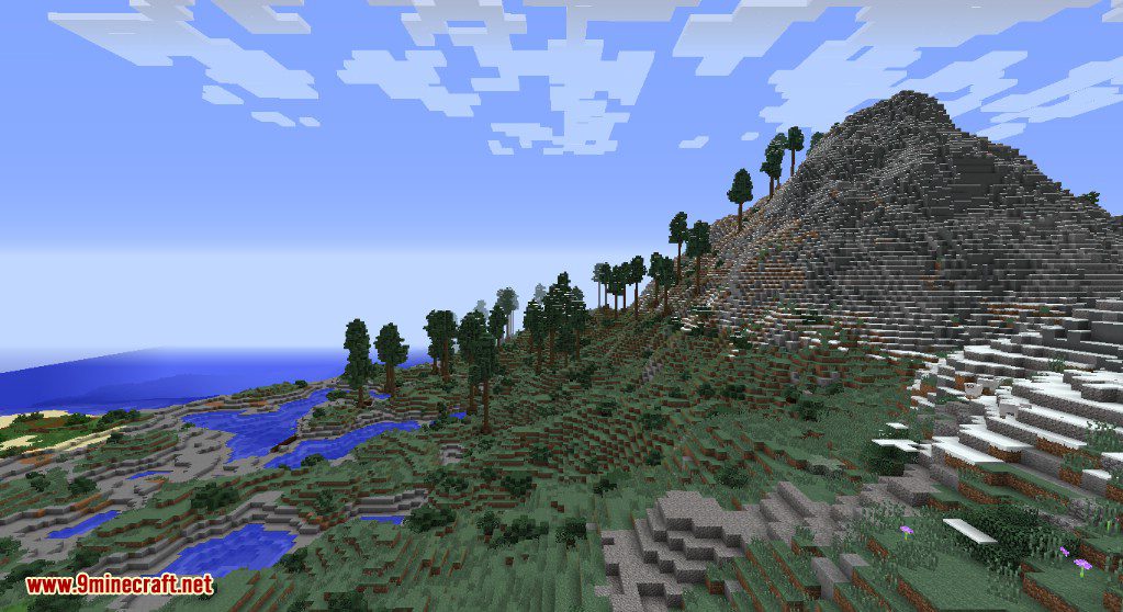 Realistic Terrain Generation Mod 1.12.2, 1.10.2 (Realistic World) 22