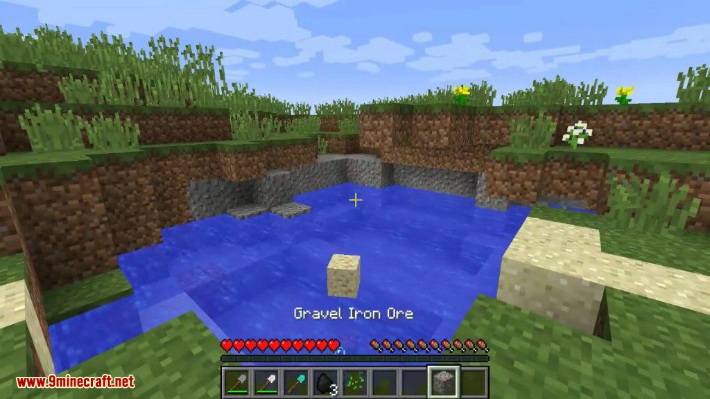 Sandy Ores Mod 1.15.2, 1.14.4 (Ore Generation in Sand Gravel) 7