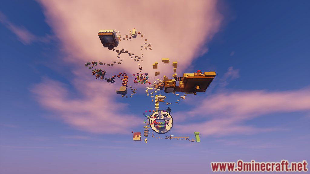 Screw Gravity Map 1.12.2, 1.11.2 for Minecraft 2